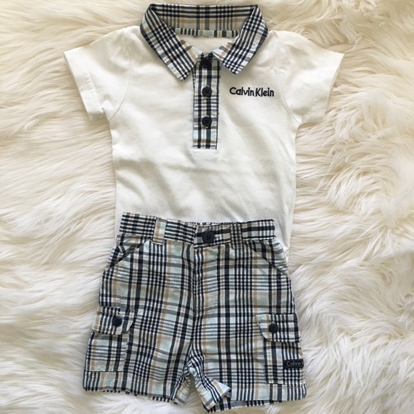 Calvin Klein Other - Calvin Klein Baby Boy Outfit
